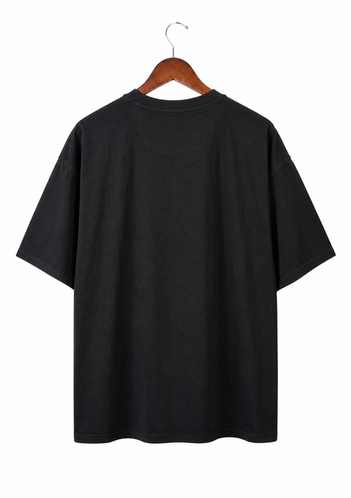 Dead In Documents Oversized Graphic T-Shirt – Black