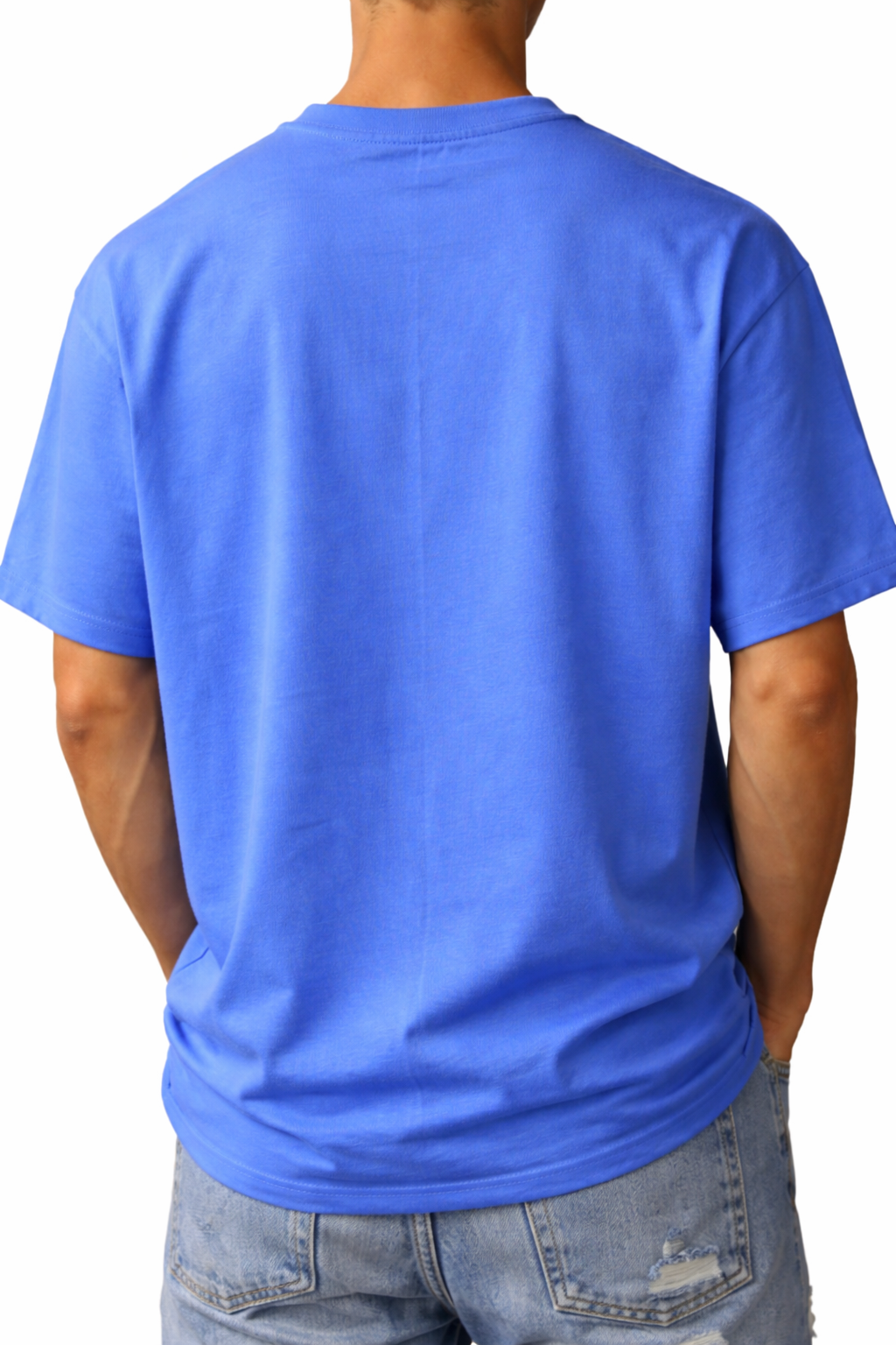Stand For A Cause Oversized Royal Blue Tee